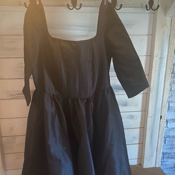 eShakti Black Wedding Guest Dress sz 8 - Picture 2 of 4